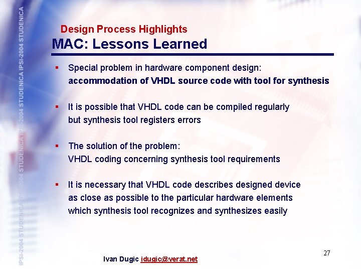 vhdl programs for mac